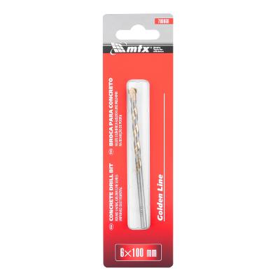 Broca Para Concreto Mtx Golden Line 6 X 100 Mm