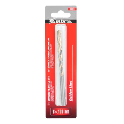 Broca Para Concreto Mtx 8 x 120 mm Haste Cilíndrica