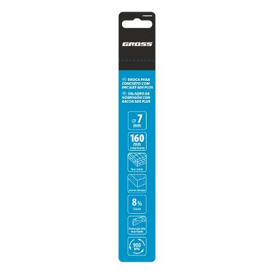 Broca Para Concreto Sds Plus 7 X 160 Mm Gross