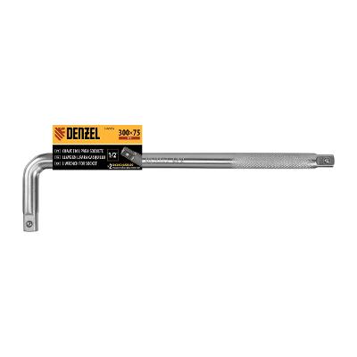 Chave Em L Soquete 300x75 Mm 1/2 Pol Denzel Cromo Vanádio