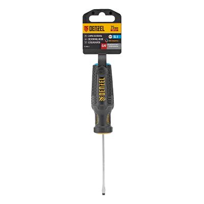 Chave De Fenda Denzel Sl3 75 Mm 1/8 Polegada Crv