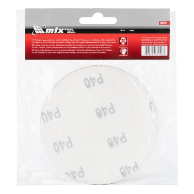 Disco De Lixa Mtx Velcro 115 mm Grão 40 10 Peças
