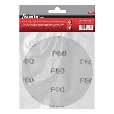 Disco De Lixa Velcro 115 Mm Grão 60 10 Pçs Mtx P60