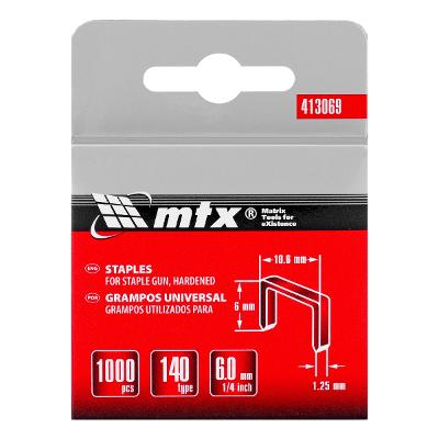 Grampos Tipo 140 6 mm 1000 Peças Mtx