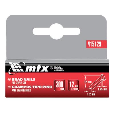 Grampos Mtx Tipo 300 12 mm 1000 Peças T-Vt Com Cabeça