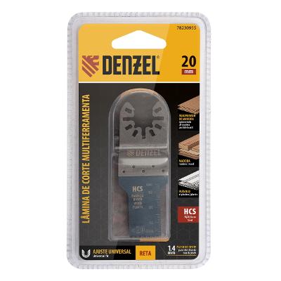 Lâmina Multiferramenta Denzel 20 X 1,4 Mm Hcs Madeira