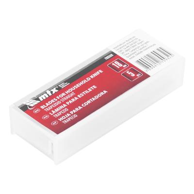 Lâmina Estilete Trapezoidal 18 mm 5 Peças Mtx