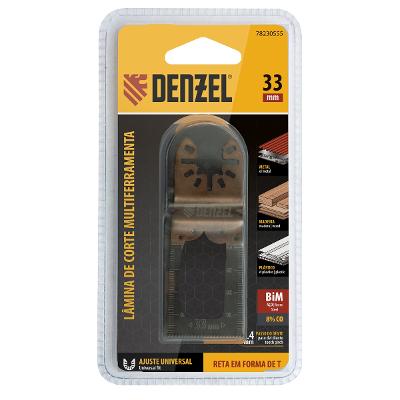 Lâmina Multiferramenta Bim 33 X 1,4 Mm 40 Mm Denzel
