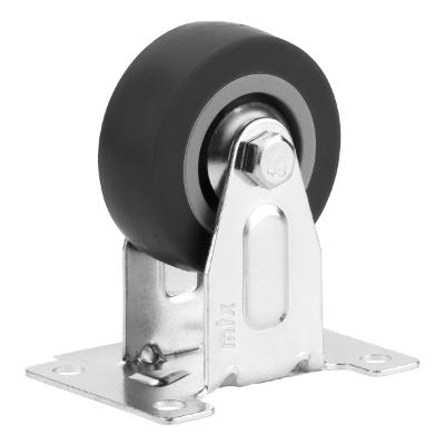Rodízio Fixo 50 mm 27 Kg Borracha Cinza Mtx
