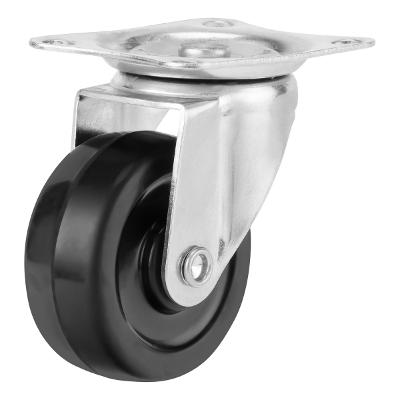 Rodízio Borracha 50 mm 27 Kg Giratório MTX
