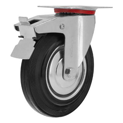 Rodízio Fixo Borracha 50 Mm 27 Kg Mtx