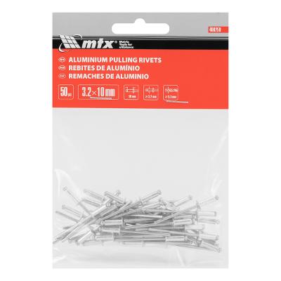 Rebites De Repuxo Mtx 32 X 10 Mm 50 Peças