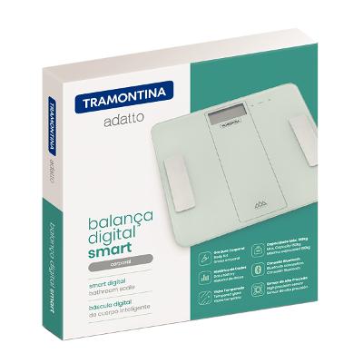 Balança De Bioimpedância Tramontina Adatto 180kg Smart