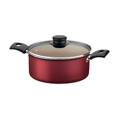 Caçarola Tramontina Turim 22 cm 3,7 L Vermelha