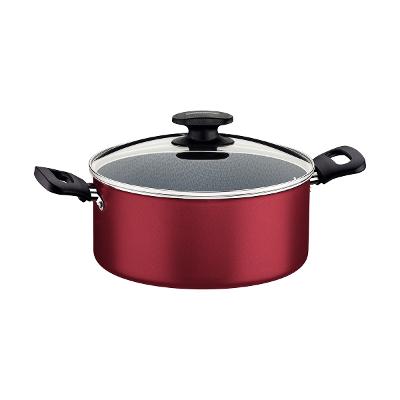 Caçarola Tramontina Loreto 24 Cm 4,7 L Vermelha Starflon Max