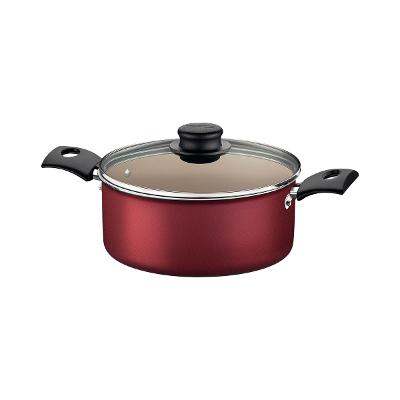 Caçarola Tramontina Turim 20 cm 2,8 L Vermelha Antiaderente