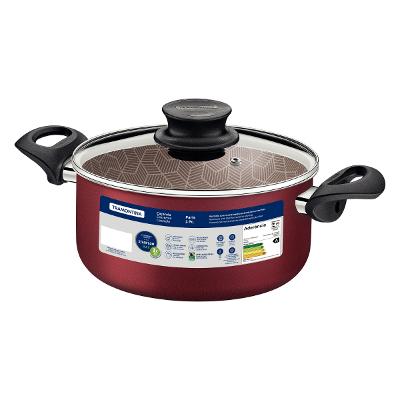 Caçarola Tramontina Paris 28 cm 8 L Vermelha