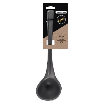 Concha Tramontina Lyon Silicone Cinza Resistente 180°C