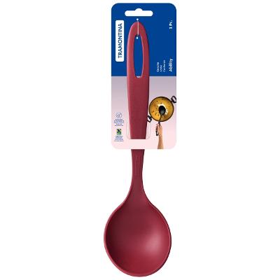Concha Tramontina Ability Nylon Vermelha 180 Graus Celsius