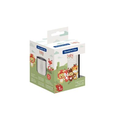 Copo Infantil Tramontina Baby Friends Aço Inox 340 Ml