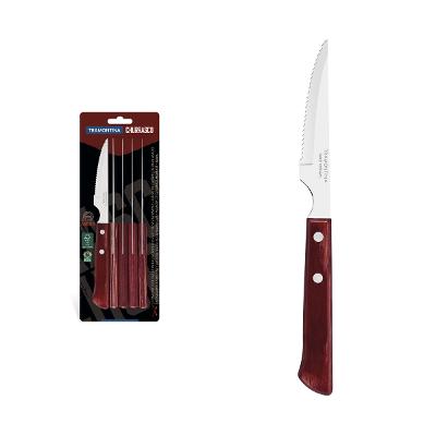 Conjunto Facas Churrasco 6 Peças Tramontina Polywood
