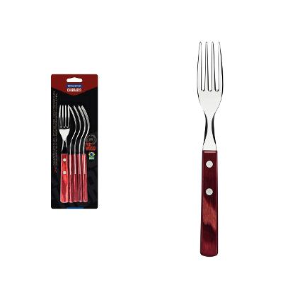 Conjunto 6 Garfos Para Churrasco Tramontina Polywood