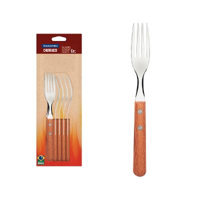 Conjunto 6 Garfos De Mesa Tramontina Dynamic Aço Inox