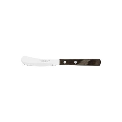 Espátula Para Manteiga Tramontina Polywood Aço Inox 3 Pol