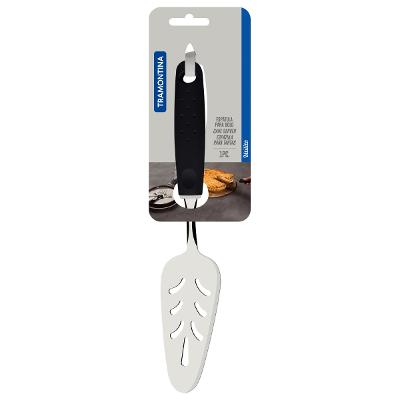 Espátula Para Bolo Tramontina Utilità Aço Inox Preto