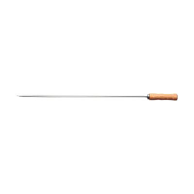 Espeto Para Churrasco Tramontina Aço Inox Cabo Madeira 85 Cm