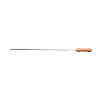 Espeto Para Churrasco Tramontina Aço Inox 85 Cm Cabo Madeira