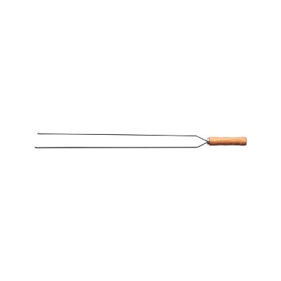 Espeto Duplo Para Churrasco Tramontina Aço Inox 75 cm