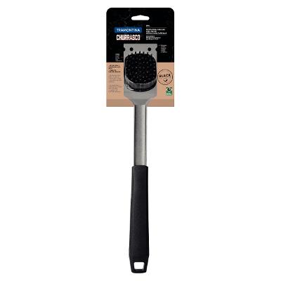 Escova Para Grelhas Tramontina Churrasco Black Aço Inox