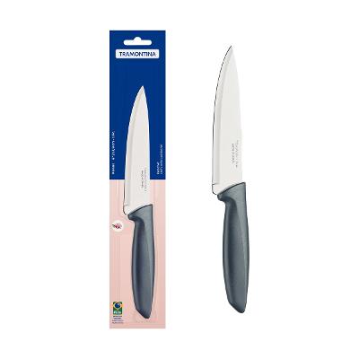 Faca Chef Tramontina Plenus 6 Polegadas Aço Inox Cinza