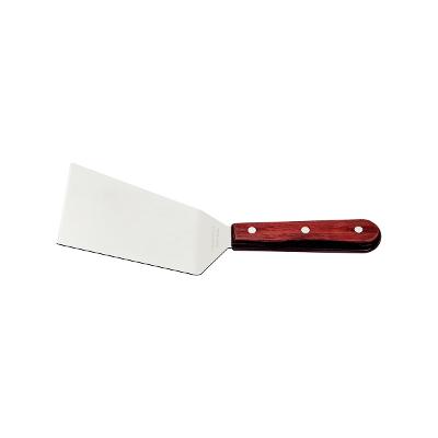 Espátula Tramontina Polywood Aço Inox 5 Polegadas Vermelha