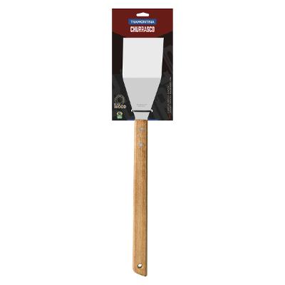 Espátula Tramontina Churrasco Aço Inox Cabo Madeira 48 Cm