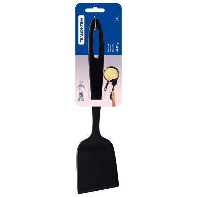 Espátula Reta Tramontina Ability Nylon 180 Graus Preto