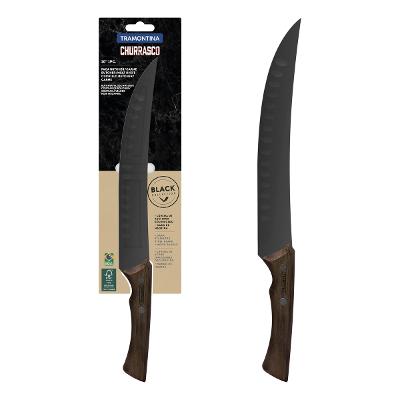 Faca Para Carne Tramontina Churrasco Black 25 Cm 10