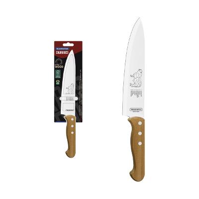 Faca Para Carne Tramontina Churrasco 8 Polegadas Aço Inox