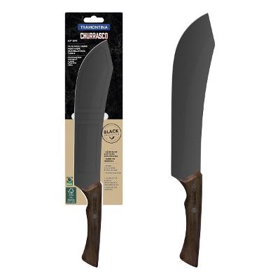 Faca Para Carne Tramontina Churrasco Black 10 Polegadas