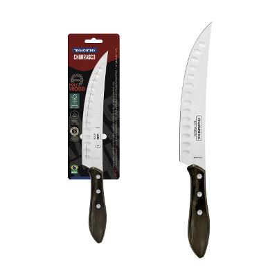Faca Para Carne Butcher 8 Polegadas Tramontina Polywood