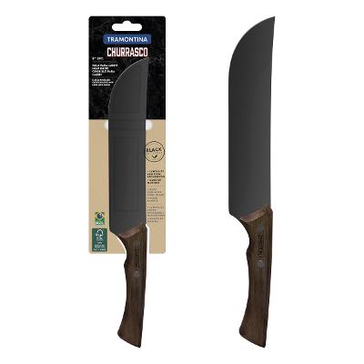 Faca Para Carne 8 Polegadas Tramontina Churrasco Black