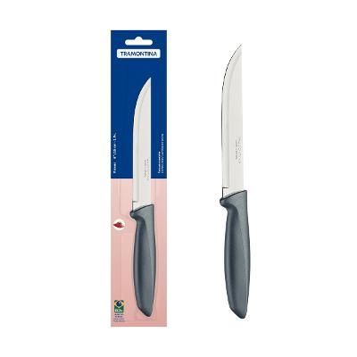 Faca Cozinha Tramontina Plenus 6 Polegadas Aço Inox Cinza