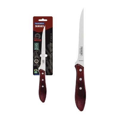 Faca Para Desossar Tramontina Polywood 6 Polegadas Inox