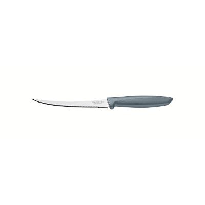 Faca Para Tomate Tramontina Plenus 5 Pol Aço Inox Cinza