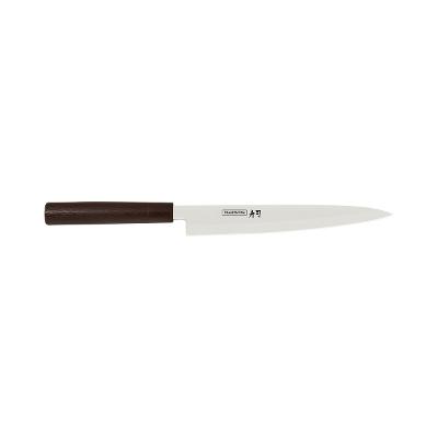 Faca Yanagiba 9 Pol Tramontina Sushi Silver Aço Inox