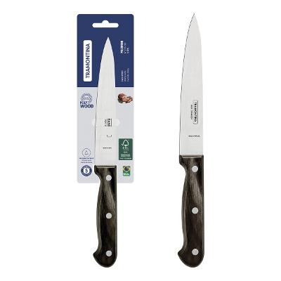 Faca Utility Tramontina Polywood 6 Polegadas Aço Inox