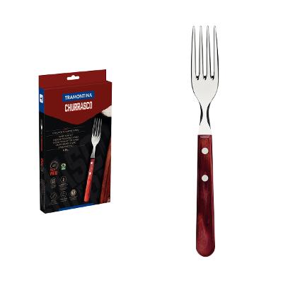 Garfos Jumbo Churrasco Tramontina 4 Peças Polywood