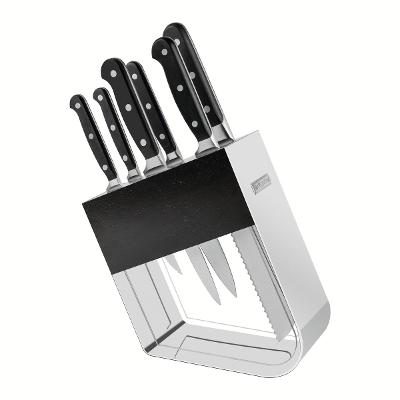 Jogo De Facas Tramontina Century 7 Peças Aço Inox Suporte
