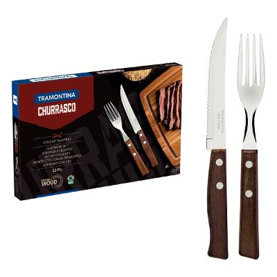 Jogo De Talheres Tramontina 12 Peças Aço Inox